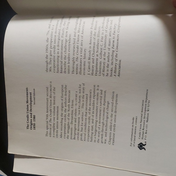 The Credit Union Movement Origins and Development.Second Edition.50th Anniversar - Picture 10 of 11